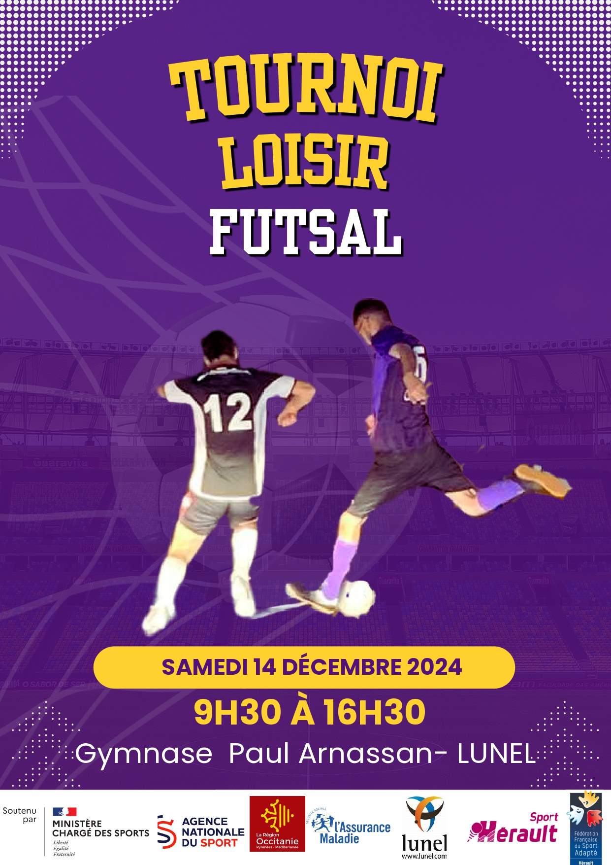 Affiche Tournoi Futsal MCSA 2024 Copie