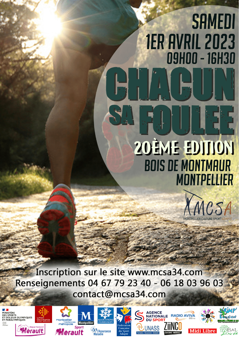 CHACUN SA FOULEE 2023 JOURNEE 1