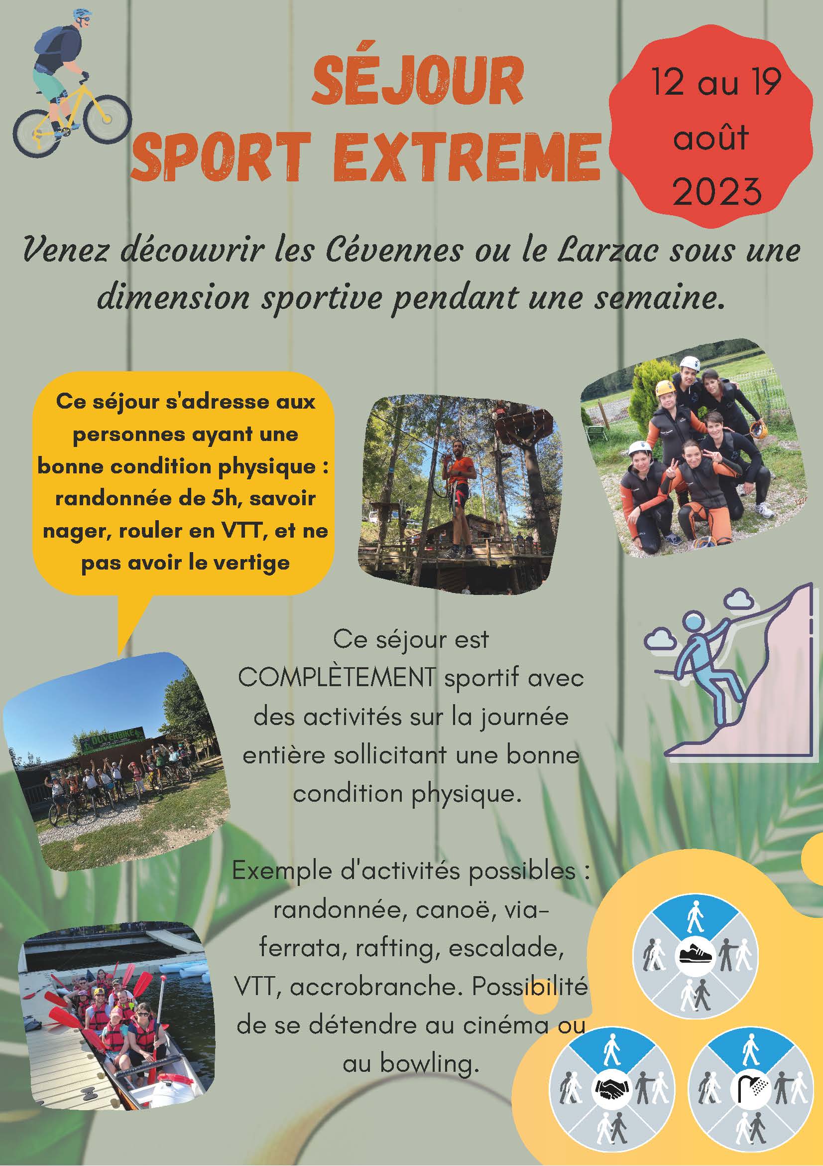 P.15 Séjour sport extreme