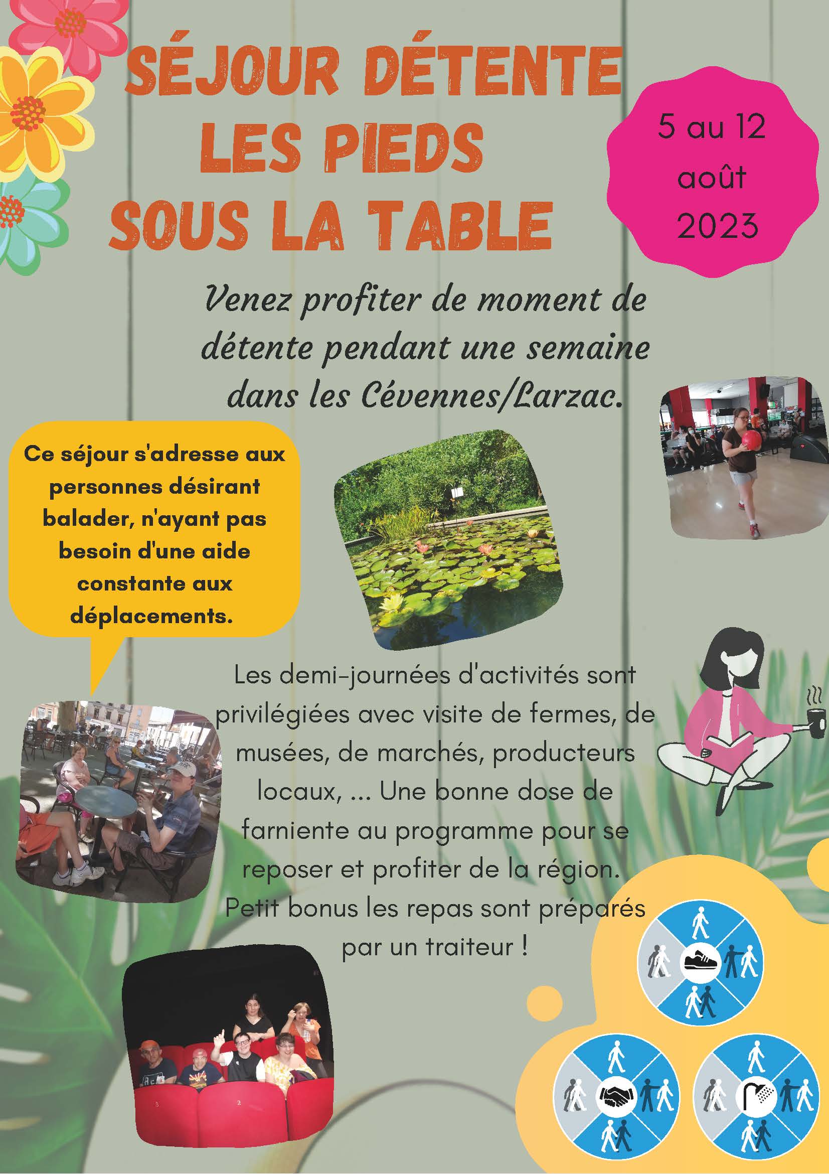 P.16 Détente les pieds sous la table